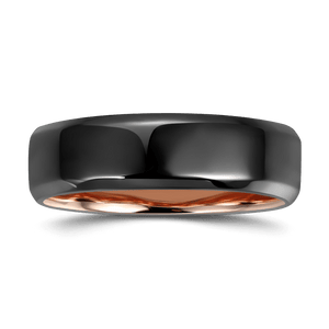 Black Gold Classic Ring For Men