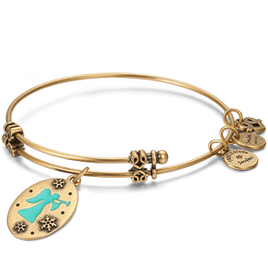 Blessings Of Angel Gold Charm Bangle For Women Friends