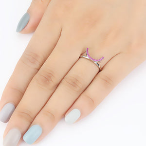 Smile Ring Pink Basic Ring Gifts for Her