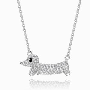 Pet Necklace Dachshund Necklace Gifts for Pet Lovers
