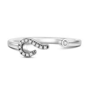 Unique Question Mark Ring Silver For Girls Women