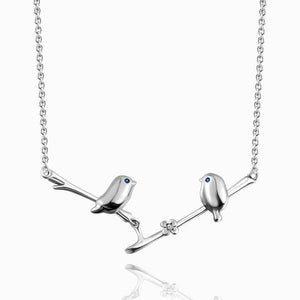 Love Birds Necklace Pendant Necklace Gifts For Couples