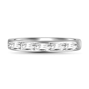 Purity Ring Sterling Silver Ring With Zircon For Women Girls