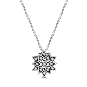 Hexagram Star Necklace Pendant Necklace Gifts for Him