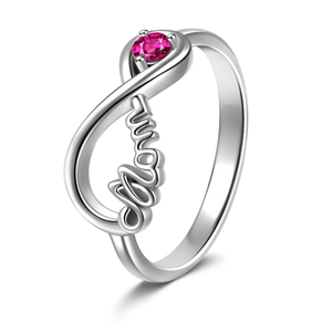 Infinity Ring Eternal Love With Zircon For Women Girls Anniversary Gift
