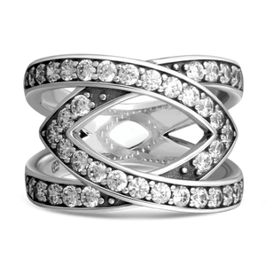 Women's Modern Fashion Silver Ring Birthday Gift Valentine's Day Gift