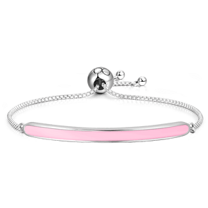 Pink Fashion Simple Bracelet For Women Girls