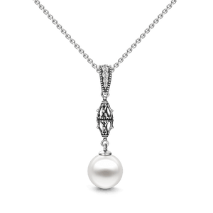Ethnic Style Necklace With a Pearl Gifts for Her