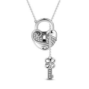Love Key and Lock Necklace Gifts For Him