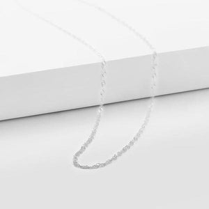 Twisted Dainty Necklace Basic Necklace Gifts for Girlfriend