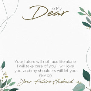 Yourphotonecklace Gift Card Jewelry Card To My Dear - YourPhotoNecklaceau