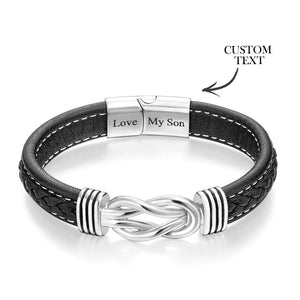 Custom Engraved Bracelet Men's Bracelet for Him Love Gifts - 