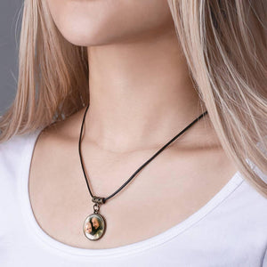 Round Photo Necklace