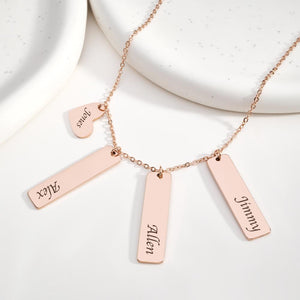 Custom Name Necklace Heart Name Wedding Gift for Her