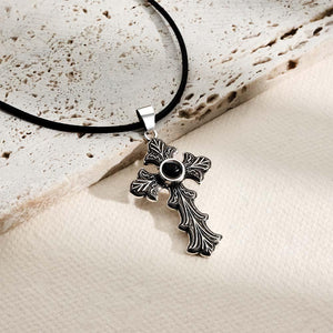 Custom Projection Necklace Totem Cross Fashion Gift for Men