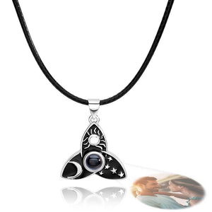 Custom Projection Necklace Retro Fashion Gift for Men