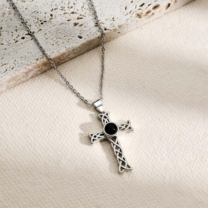 Custom Projection Necklace Totem Cross Unique Gift