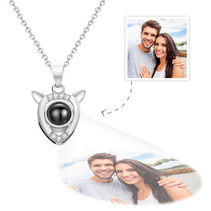 Custom Projection Necklace Custom Photo Unique Gifts