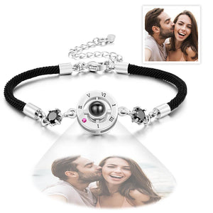 Custom Projection Photo Bracelet Exquisite Commemorative Gifts