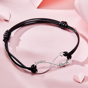 Father‘s Day Gifts Custom Engraved Bracelet With Kids Names New Dad Gift