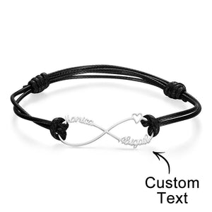 Father‘s Day Gifts Custom Engraved Bracelet With Kids Names New Dad Gift