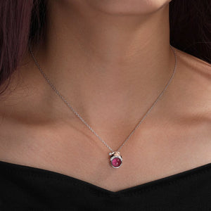 Christmas Hat Necklace Platinum Plated Rose Gold Plated Gifts For Her