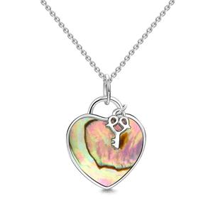 Heart And Key Necklace Gifts For Couples