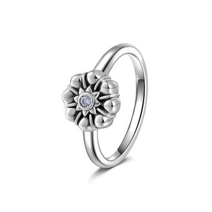 Pumpkin Rotating Ring 925 Sterling Silver For Women Girls