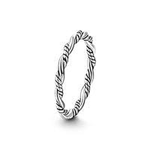Simple Silver Ring 925 Sterling Silver For Women Girls Birthday Gift