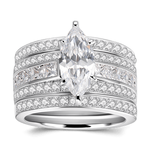 Love Wedding Ring Sterling Silver Ring For Women