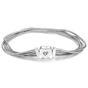 Fashion Heart Bracelet Classic Style For Women Girls