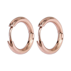 Exquisite Earrings Rose Gold Plated Alloy